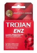 Trojan Condom Regular Non Lubricated 3 Pack