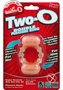 Two O Double Pleasure Ring Silicone Cock Ring Flesh