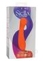 Stella Liquid Silicone G-wand Rechargeable Vibrator - Orange